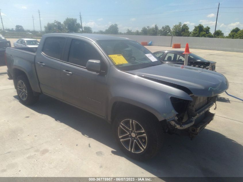 2021 CHEVROLET COLORADO 2WD WORK TRUCK - 1GCGSBEN6M1225550