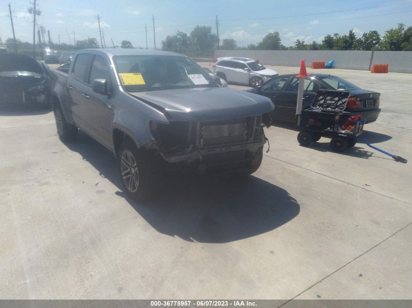 2021 CHEVROLET COLORADO 2WD WORK TRUCK - 1GCGSBEN6M1225550