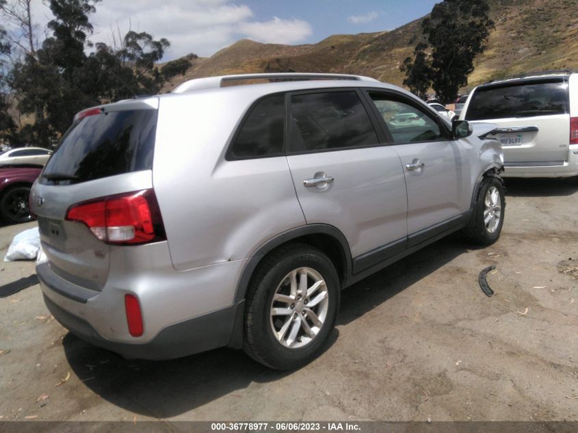 2015 KIA SORENTO LX - 5XYKT4A73FG554459