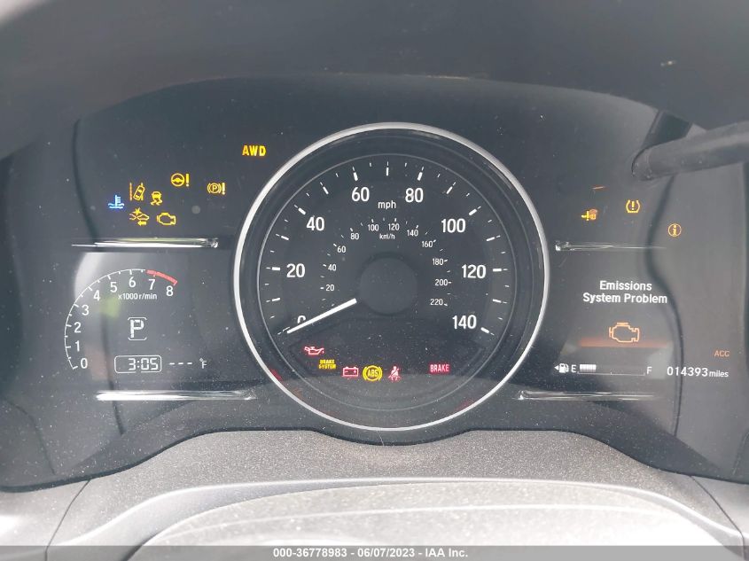 2022 HONDA HR-V EX - 3CZRU6H52NM771721