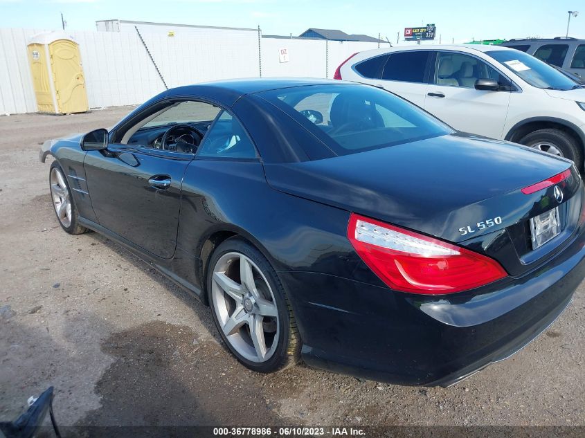 2013 MERCEDES-BENZ SL-CLASS SL 550 WDDJK7DA6DF018134