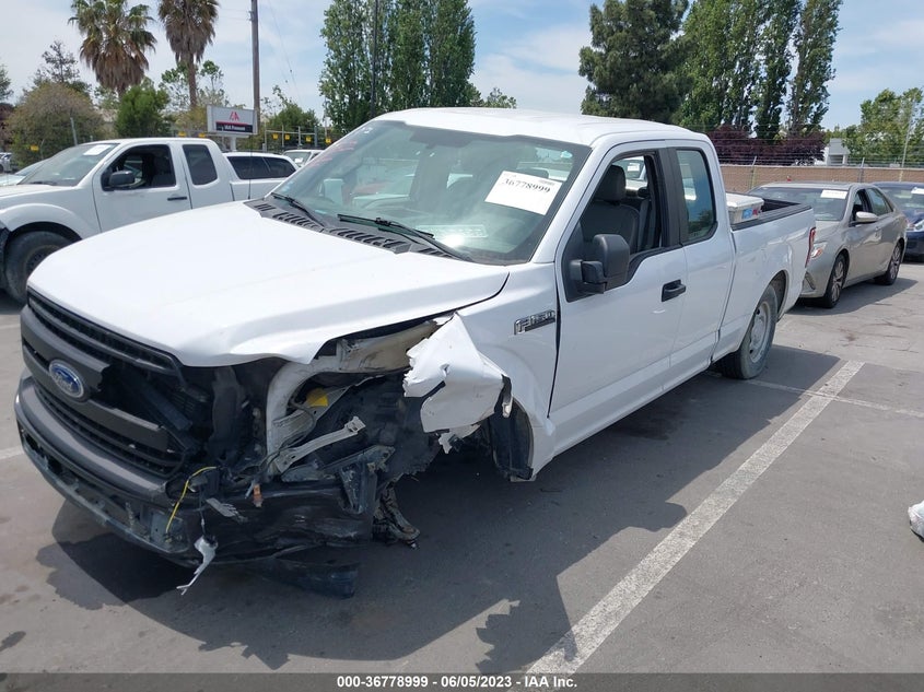 VIN 1FTEX1CB1JKD34600 2018 FORD F-150 XL/XLT