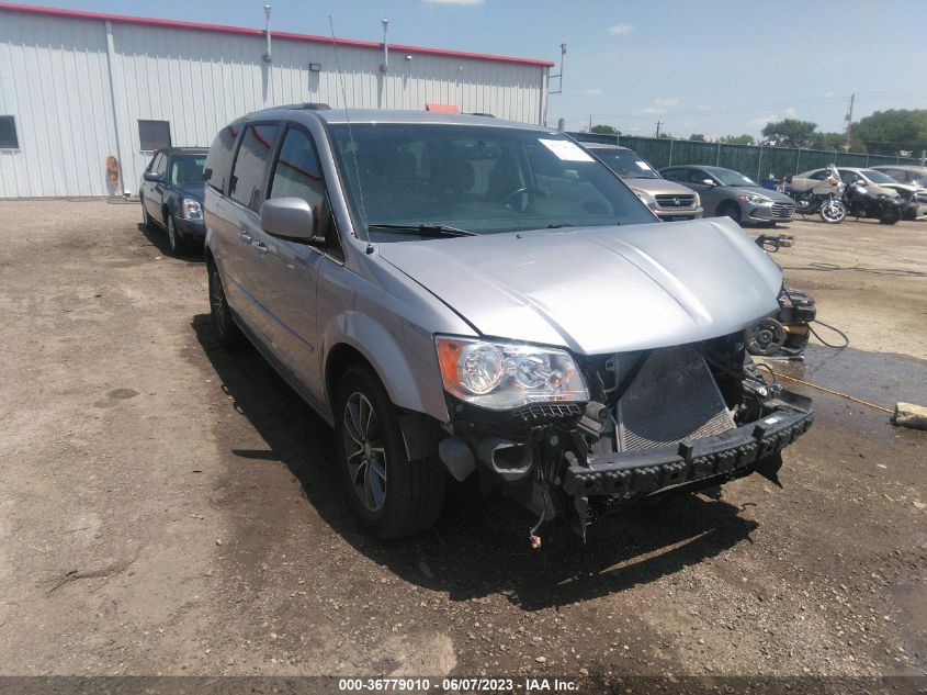 2017 DODGE GRAND CARAVAN SXT - 2C4RDGCG0HR774425