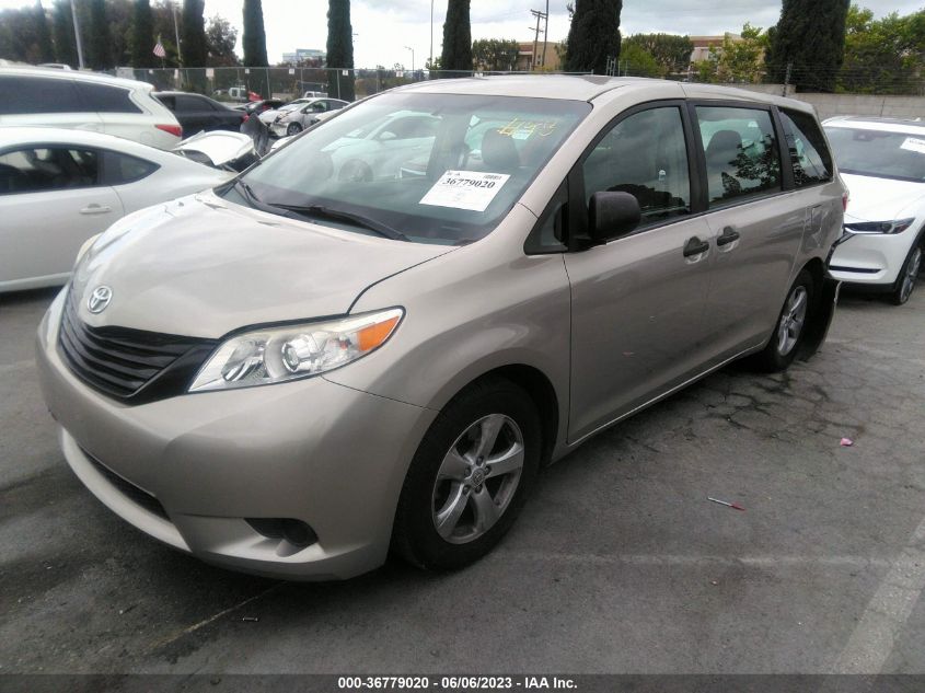 2015 TOYOTA SIENNA L - 5TDZK3DCXFS536905