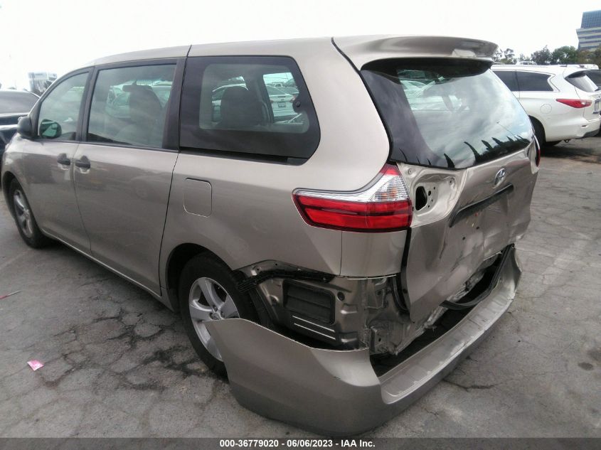 2015 TOYOTA SIENNA L - 5TDZK3DCXFS536905