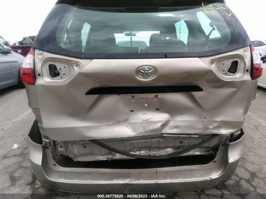 2015 TOYOTA SIENNA L - 5TDZK3DCXFS536905