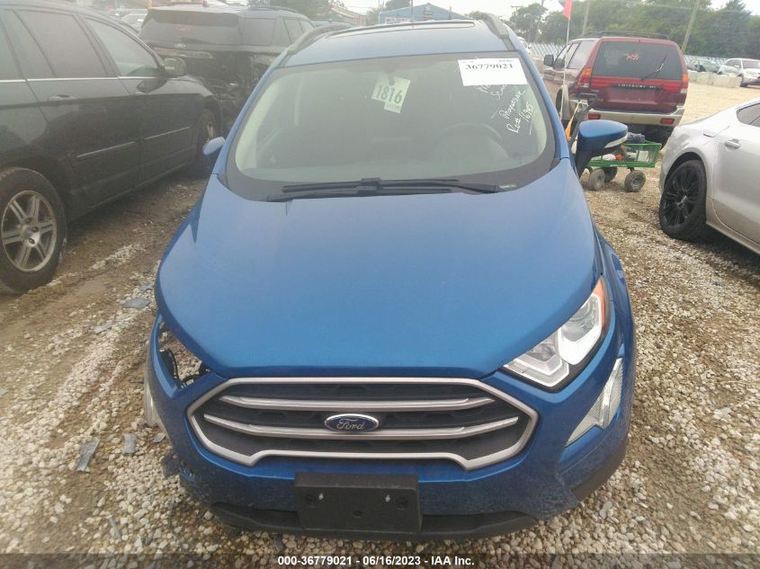 2020 FORD ECOSPORT SE - MAJ6S3GL6LC317666