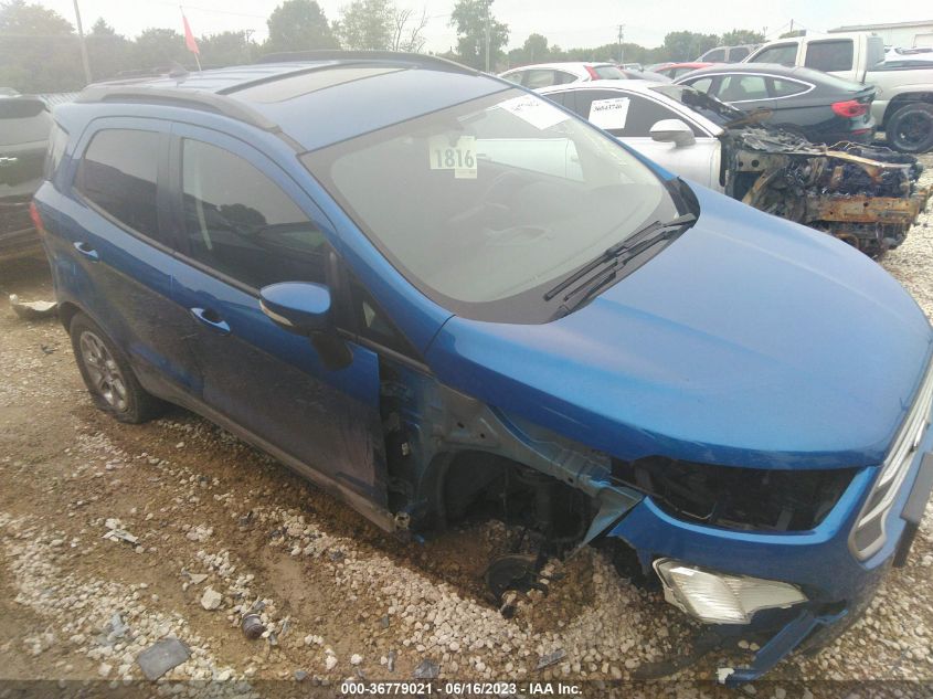 2020 FORD ECOSPORT SE - MAJ6S3GL6LC317666