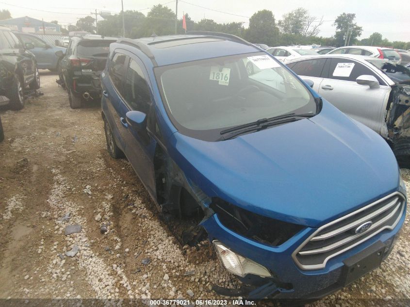 2020 FORD ECOSPORT SE - MAJ6S3GL6LC317666