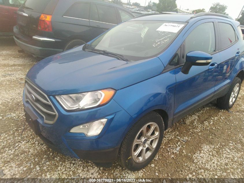 2020 FORD ECOSPORT SE - MAJ6S3GL6LC317666