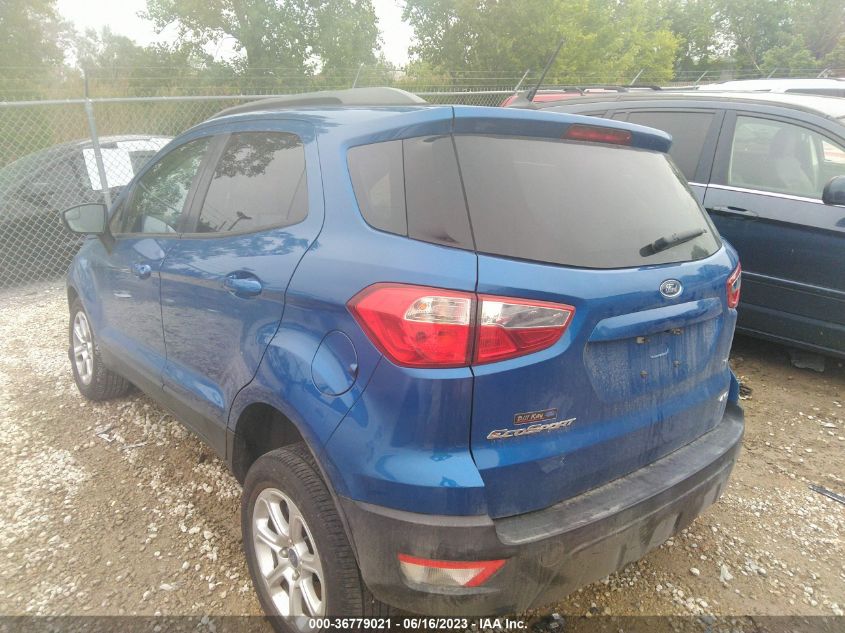 2020 FORD ECOSPORT SE - MAJ6S3GL6LC317666