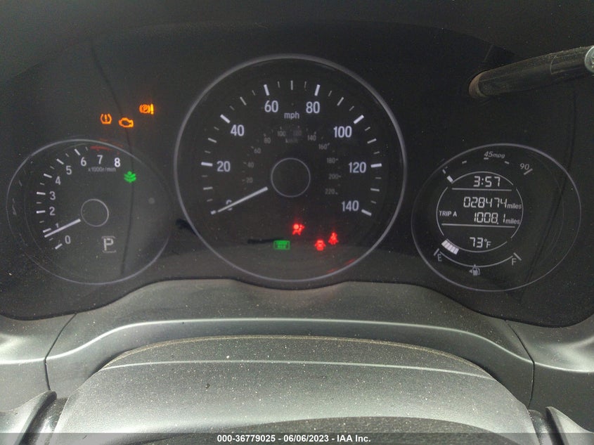 VIN 3CZRU6H33KG730846 2019 HONDA HR-V LX