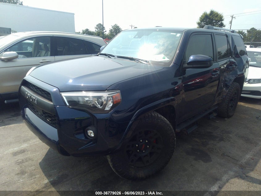 VIN JTEEU5JR0N5258481 2022 TOYOTA 4RUNNER SR5