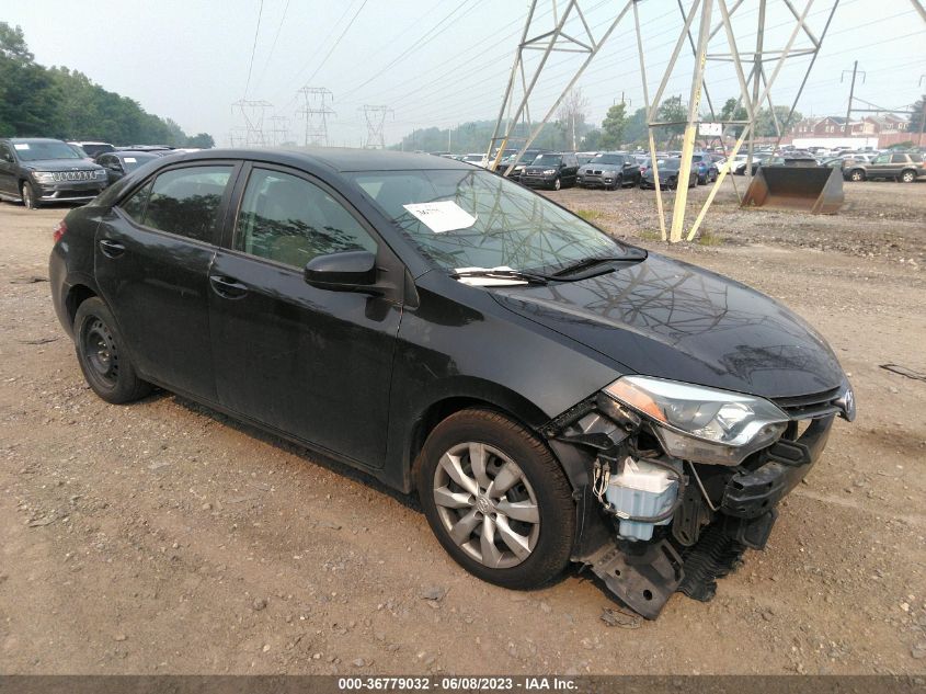 2015 TOYOTA COROLLA L/LE/S/S PLUS/LE PLUS - 2T1BURHE1FC452877