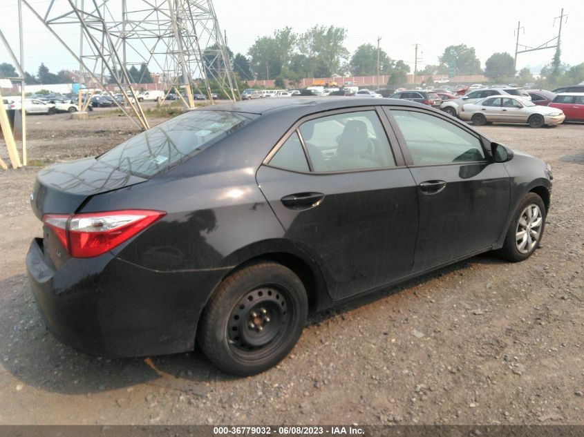 2015 TOYOTA COROLLA L/LE/S/S PLUS/LE PLUS - 2T1BURHE1FC452877