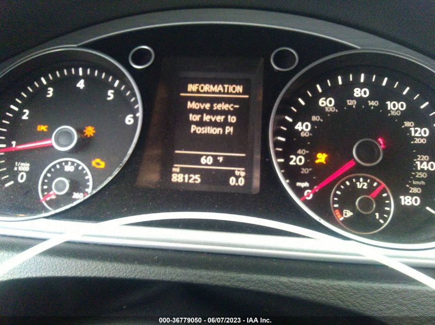 2015 VOLKSWAGEN CC SPORT - WVWBP7AN6FE803446