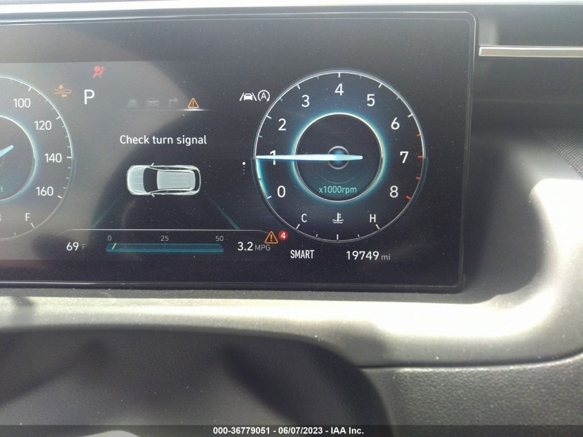 2022 HYUNDAI TUCSON LIMITED - 5NMJE3AE5NH007843