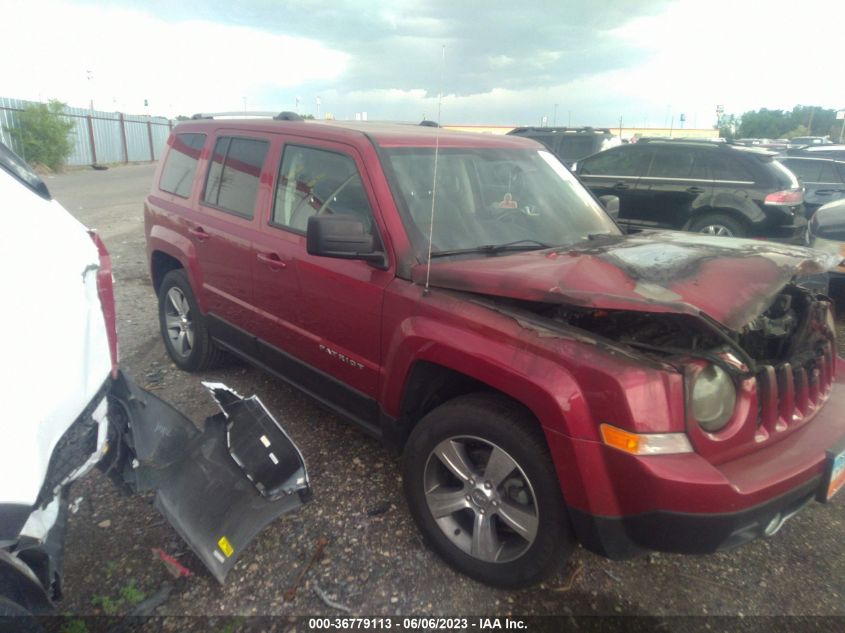 2017 JEEP PATRIOT LATITUDE - 1C4NJRFB4HD189028