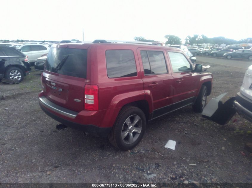 2017 JEEP PATRIOT LATITUDE - 1C4NJRFB4HD189028