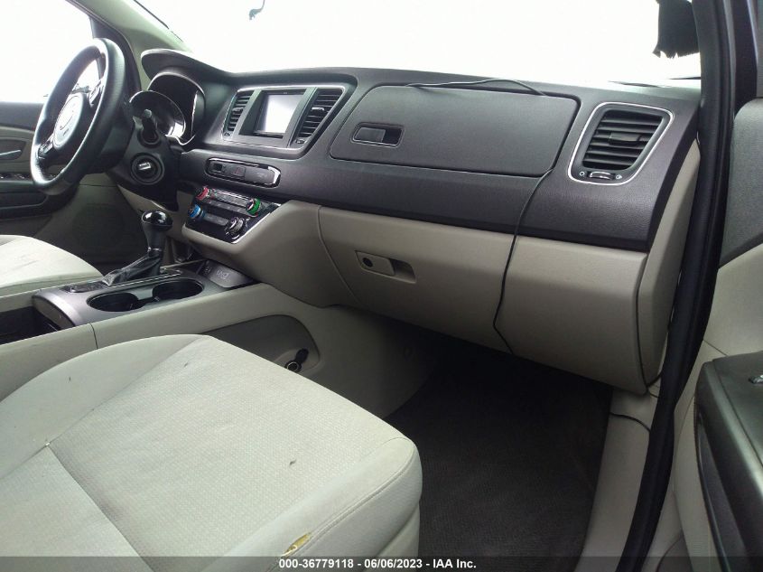 2016 KIA SEDONA LX - KNDMB5C12G6113985