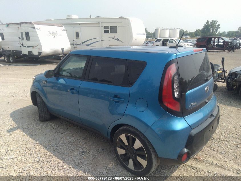 2016 KIA SOUL + - KNDJP3A57G7407939