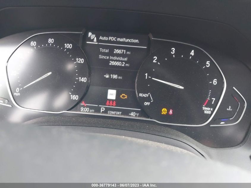 3MW5R1J06M8B96440 BMW 3 Series 330I 7