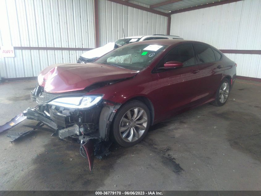 2016 CHRYSLER 200 S - 1C3CCCBB7GN138821