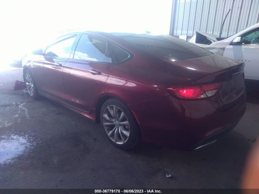 2016 CHRYSLER 200 S - 1C3CCCBB7GN138821