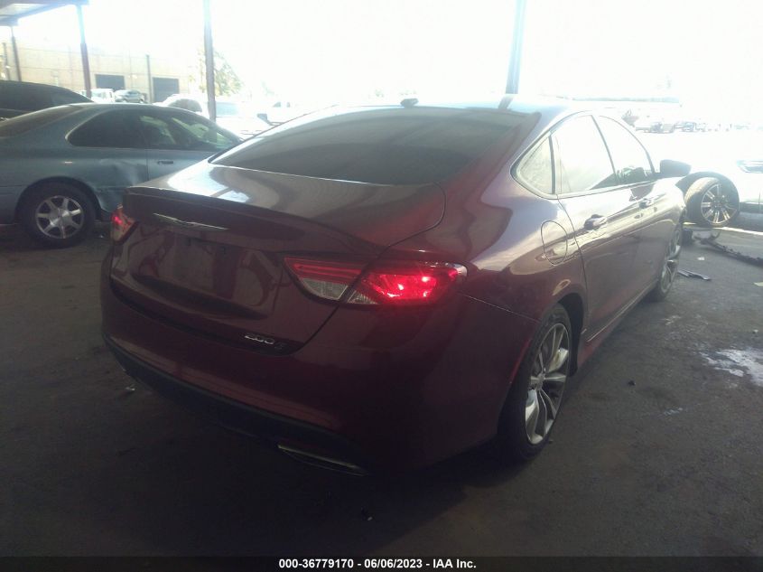2016 CHRYSLER 200 S - 1C3CCCBB7GN138821