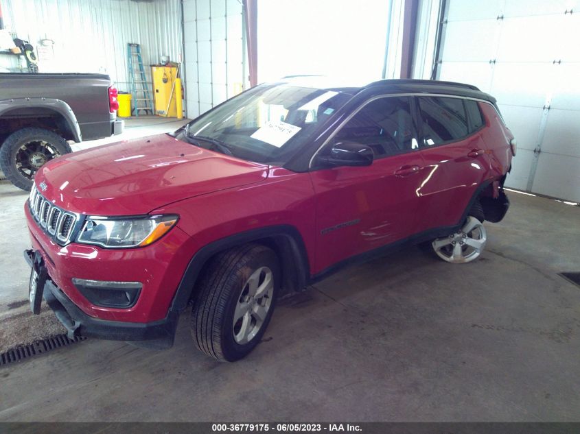 VIN 3C4NJDBB5JT103931 2018 JEEP COMPASS LATITUDE