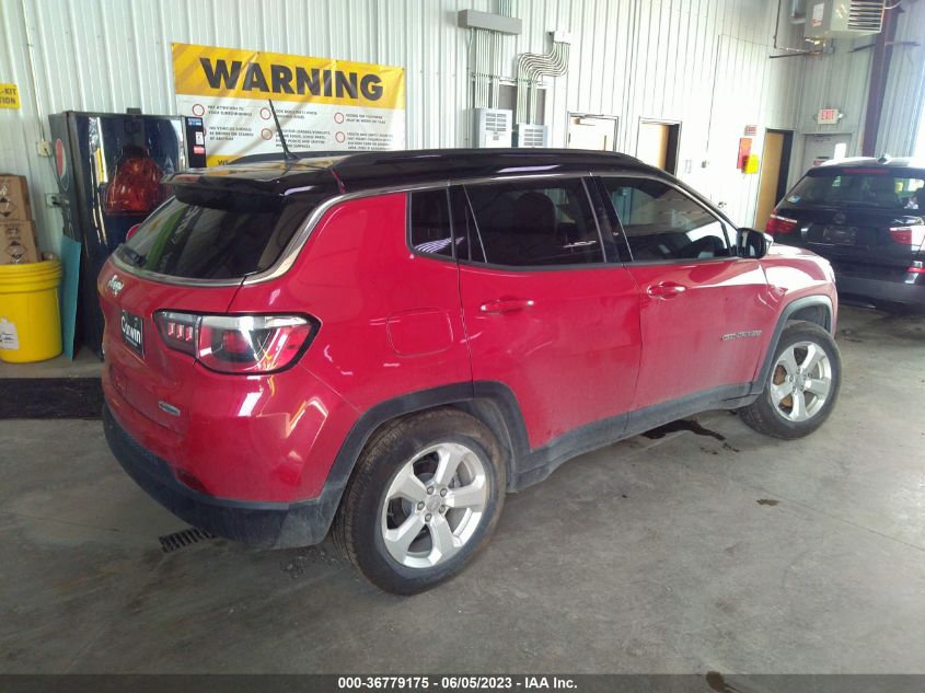VIN 3C4NJDBB5JT103931 2018 JEEP COMPASS LATITUDE