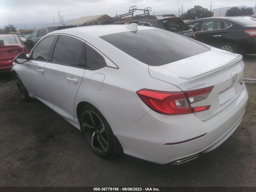 2018 HONDA ACCORD SEDAN SPORT 2.0T - 1HGCV2F31JA054013