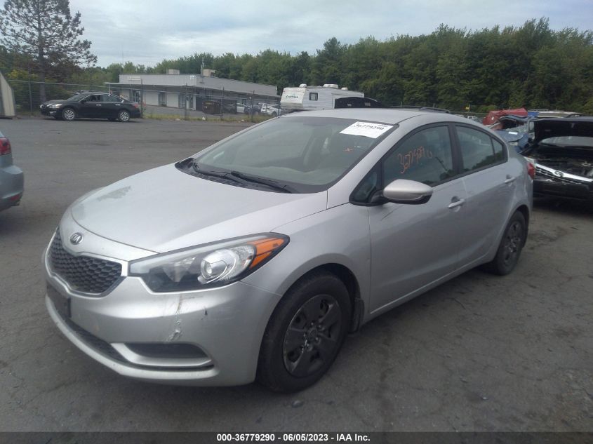 2015 KIA FORTE LX - KNAFK4A64F5263860