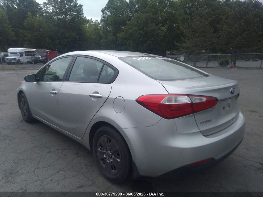 2015 KIA FORTE LX - KNAFK4A64F5263860