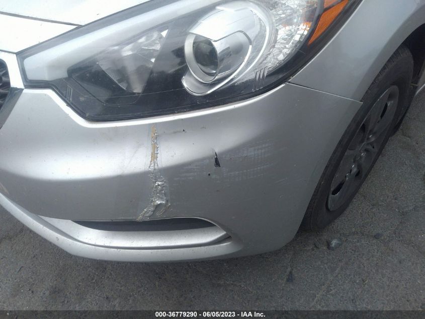 2015 KIA FORTE LX - KNAFK4A64F5263860
