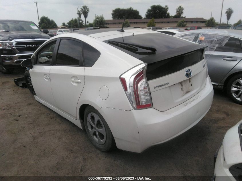 2013 TOYOTA PRIUS - JTDKN3DU1D5701468
