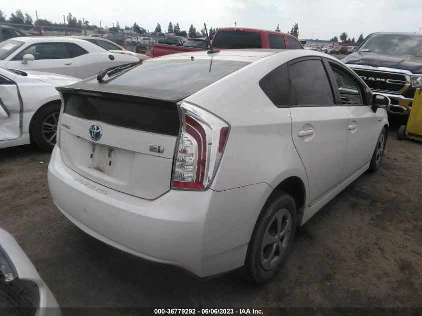 2013 TOYOTA PRIUS - JTDKN3DU1D5701468