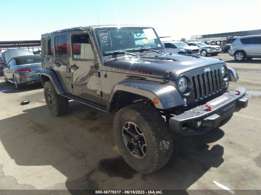 2016 JEEP WRANGLER UNLIMITED RUBICON HARD ROCK - 1C4BJWFG6GL191865