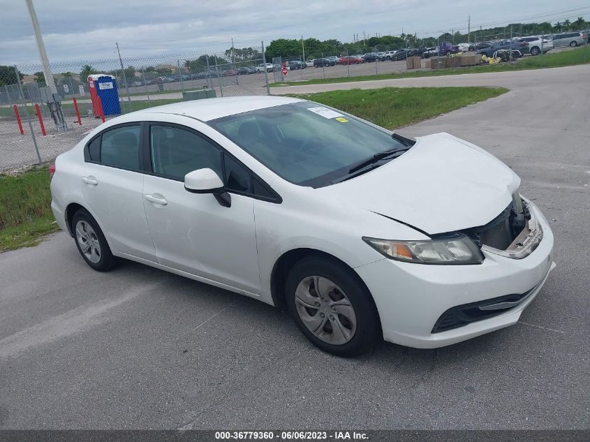 2013 HONDA CIVIC SDN LX - 19XFB2F54DE070309