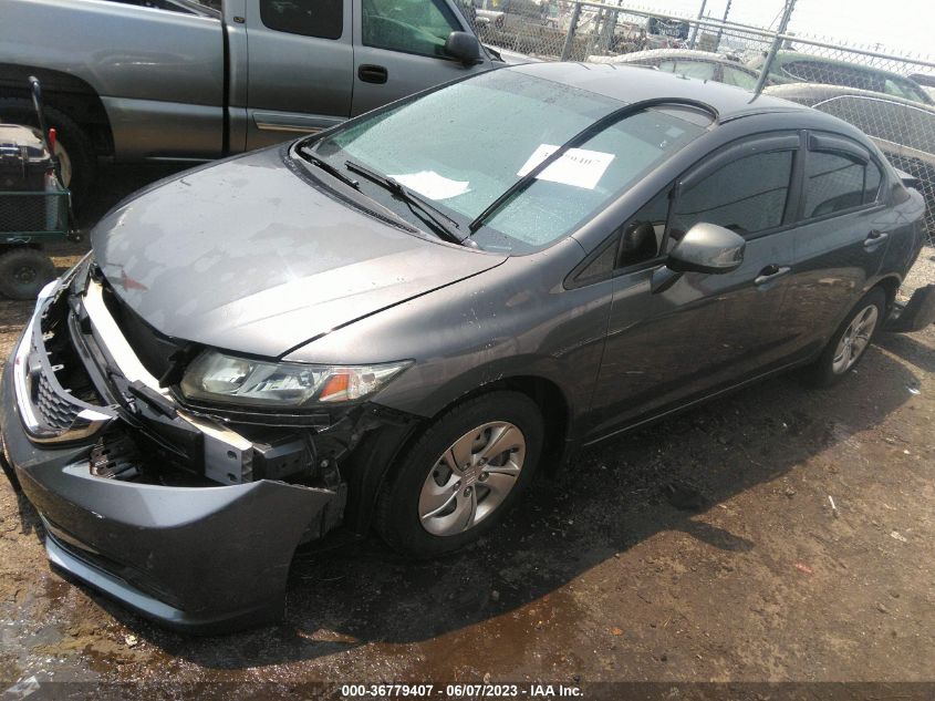 2013 HONDA CIVIC SDN LX - 2HGFB2F51DH535294