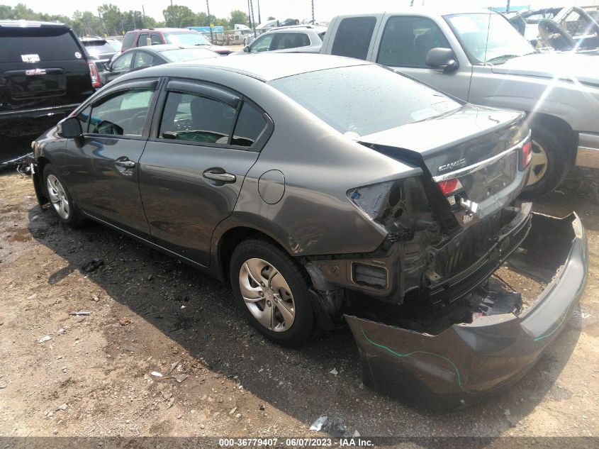 2013 HONDA CIVIC SDN LX - 2HGFB2F51DH535294