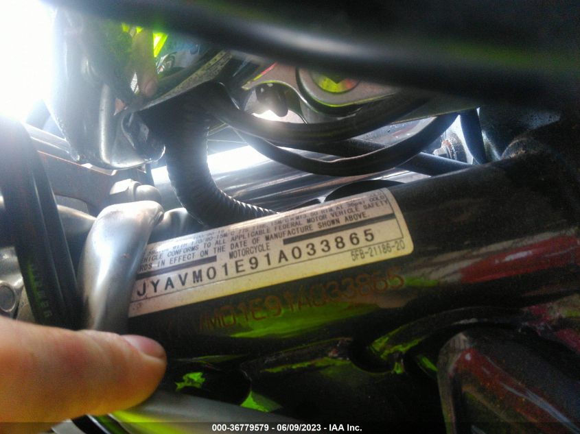 2001 YAMAHA XVS65 A JYAVM01E91A033865