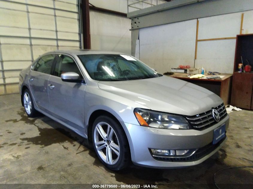 2014 VOLKSWAGEN PASSAT TDI SEL PREMIUM - 1VWCN7A37EC033273