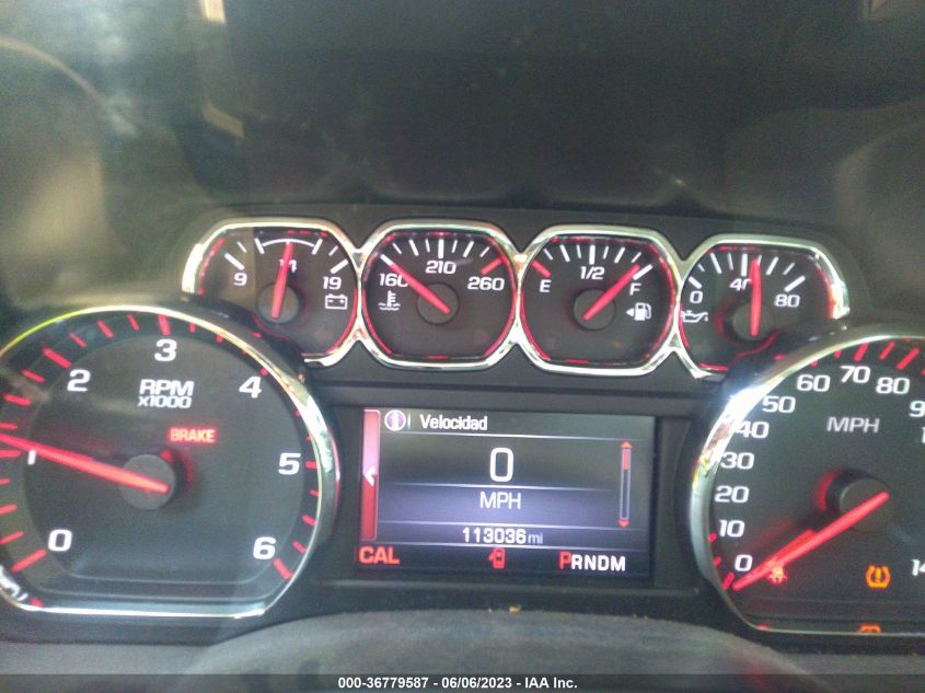 2016 GMC SIERRA 1500 SLT - 3GTU2NEC0GG159800