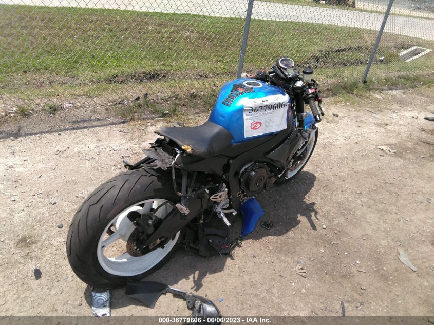 2013 SUZUKI GSX-R600 - JS1GN7FA2D2100100