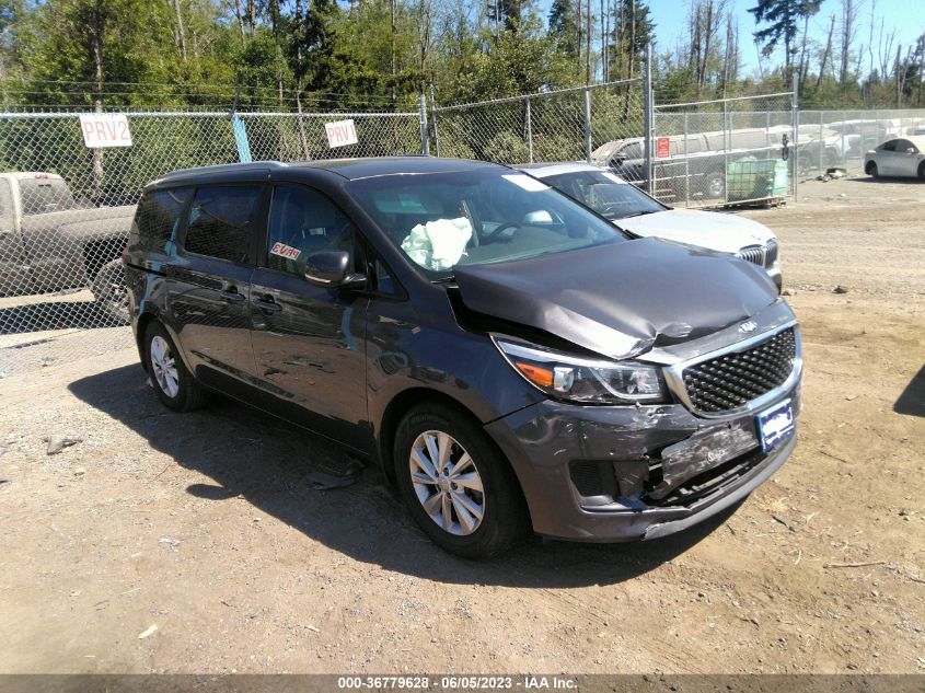 2016 KIA SEDONA LX - KNDMB5C1XG6210609