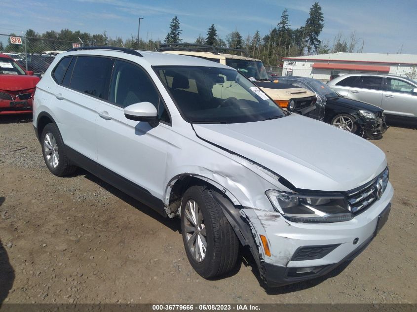 2018 VOLKSWAGEN TIGUAN S - 3VV0B7AXXJM021744