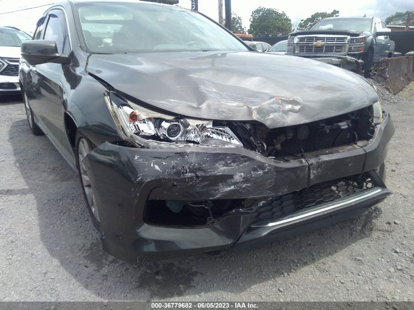 2014 HONDA ACCORD SEDAN EX - 1HGCR2F76EA163807