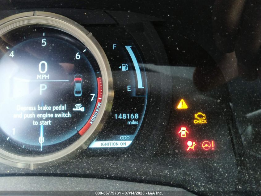 2014 LEXUS IS 350 - JTHBE1D29E5010580