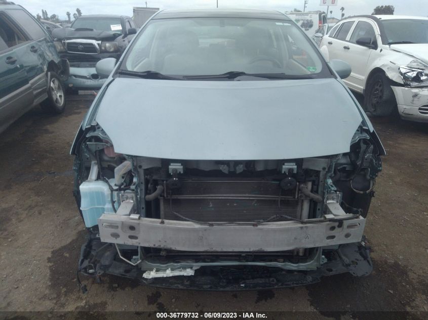 2013 TOYOTA PRIUS ONE/TWO/THREE/FOUR/FIVE - JTDKN3DU3D5610850